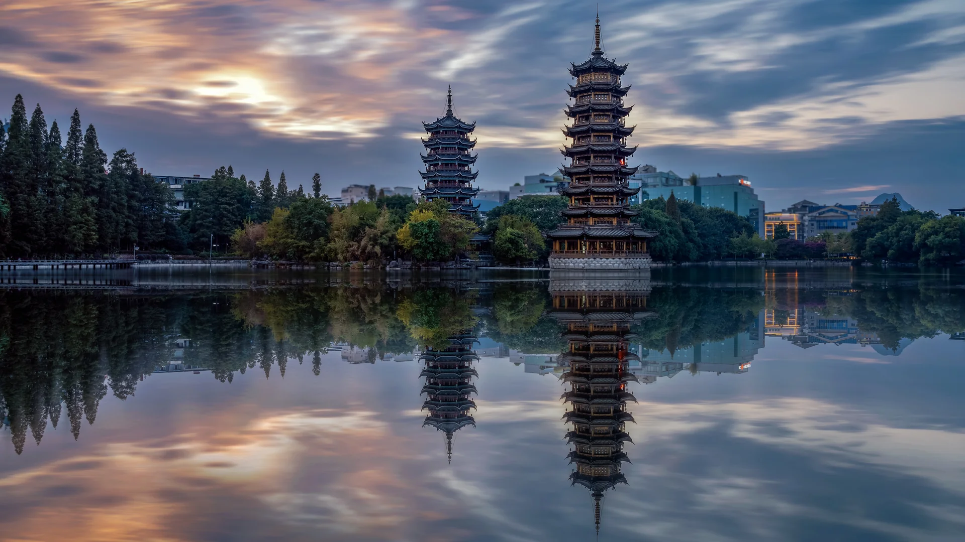 桂林实景照片