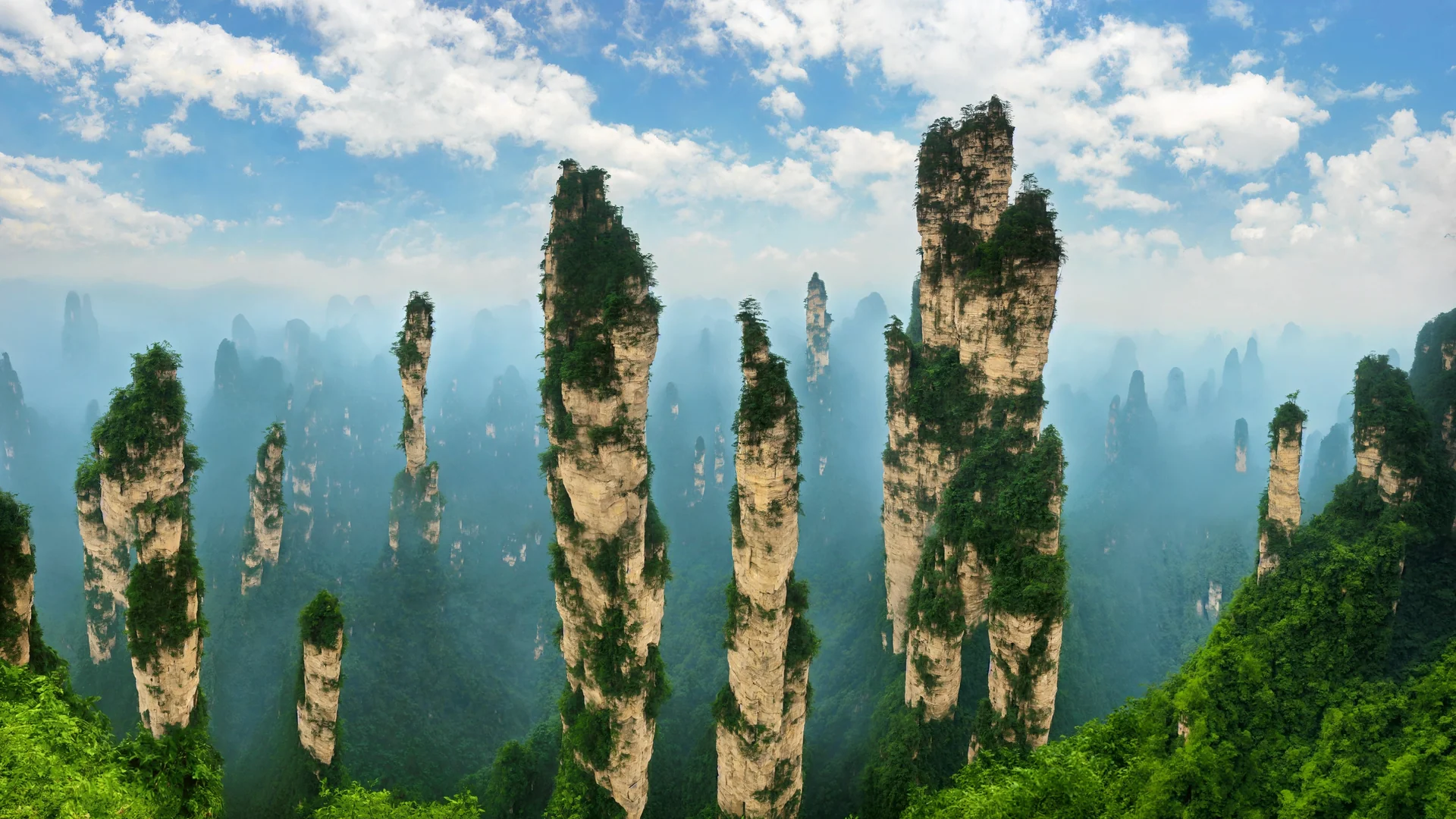张家界实景照片
